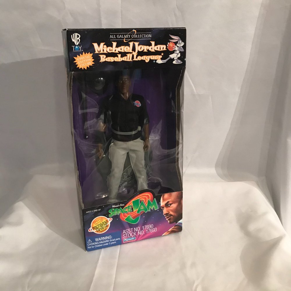 Jordan Space Jam Baseball Leaguer Athletic Sport Figure